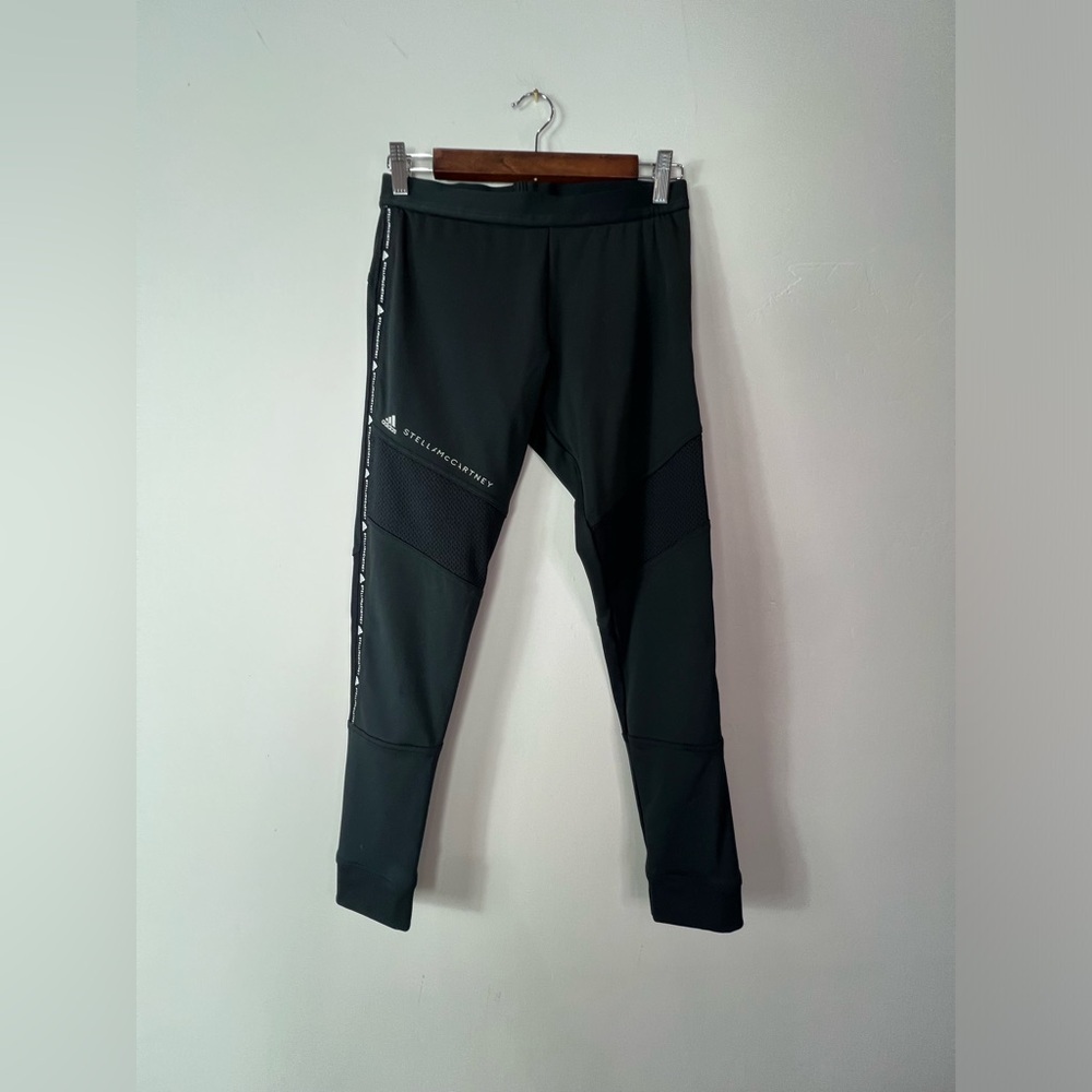 Adidas By Stella McCartney Black Essential Parlay Leggings Size Medium 1206